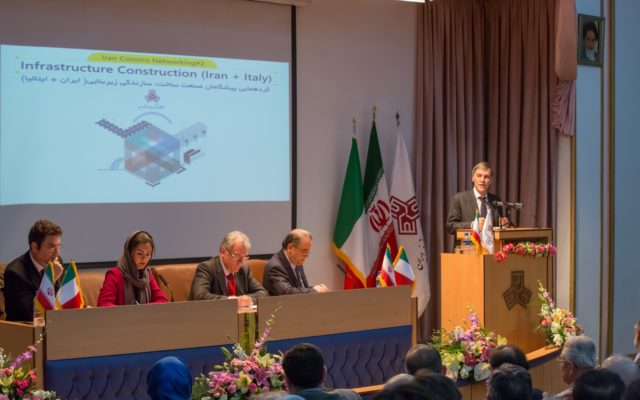 Infrastructure Construction (Italy + Iran) - Ministro Delrio